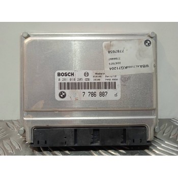 Recambio de centralita motor uce para bmw serie 3 berlina (e46) 320d referencia OEM IAM 0281010205 7786887 28RTE718 , 74420950