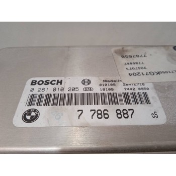 Recambio de centralita motor uce para bmw serie 3 berlina (e46) 320d referencia OEM IAM 0281010205 7786887 28RTE718 , 74420950