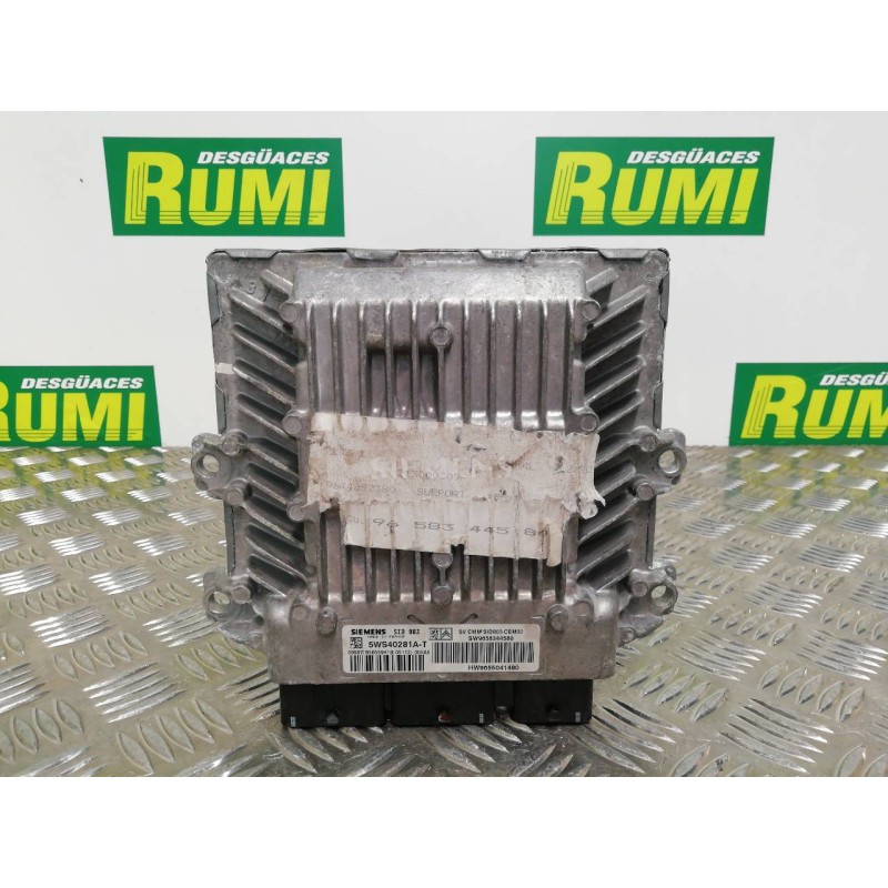 Recambio de centralita motor uce para peugeot 307 (s1) xr clim plus referencia OEM IAM 9658344580 9655041480 5WS40281AT