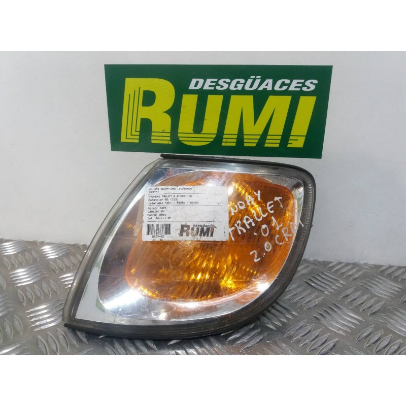 Recambio de piloto delantero izquierdo para hyundai trajet (fo) 2.7 v6 gls comfort referencia OEM IAM   