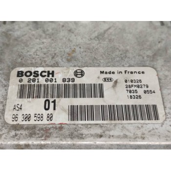 Recambio de centralita motor uce para peugeot 106 (s2) kid d referencia OEM IAM 9630059880  