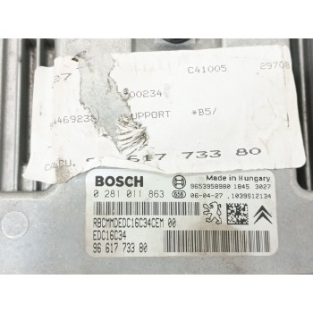 Recambio de centralita motor uce para citroën c4 berlina collection referencia OEM IAM 9661773380  