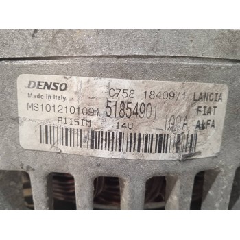 Recambio de alternador para fiat linea (110) dynamic referencia OEM IAM 51854901 MS1012101091 A115IM