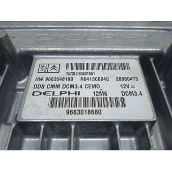 Recambio de centralita motor uce para peugeot 307 break/sw (s2) sw pack referencia OEM IAM 9663018680  