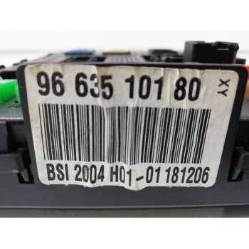 Recambio de caja reles / fusibles para peugeot 307 break/sw (s2) sw pack referencia OEM IAM 9663510180  