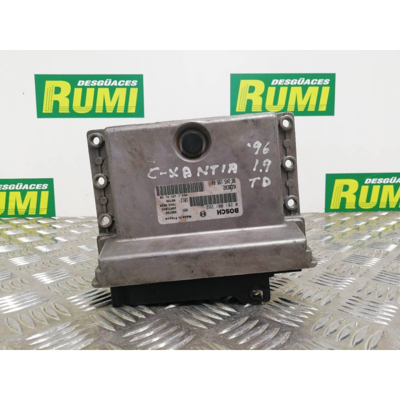 Recambio de centralita motor uce para citroën xantia berlina 1.9 td armonia referencia OEM IAM 9624519580 0281001262 
