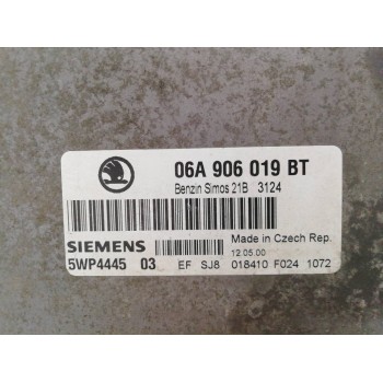 Recambio de centralita motor uce para skoda octavia berlina (1u2) 1.6 glx (74kw) referencia OEM IAM 06A906019BT 5WP444503 