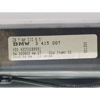 Recambio de pantalla multifuncion para bmw x3 (e83) 3.0d referencia OEM IAM 3415007 A2C53089991  