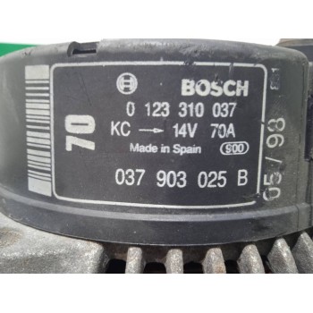 Recambio de alternador para skoda octavia berlina (1u2) 1.6 glx (74kw) referencia OEM IAM 0123310037 037903025B 037903025