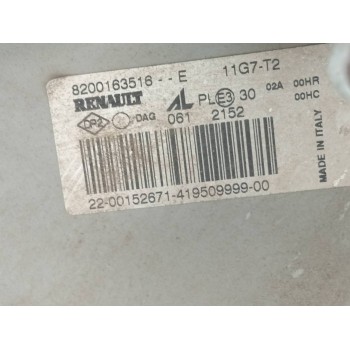 Recambio de faro izquierdo para renault master ii ph. 2 doka/pr. fgst referencia OEM IAM 8200163516E  