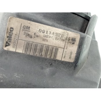 Recambio de faro derecho para opel corsa c referencia OEM IAM 09114328  