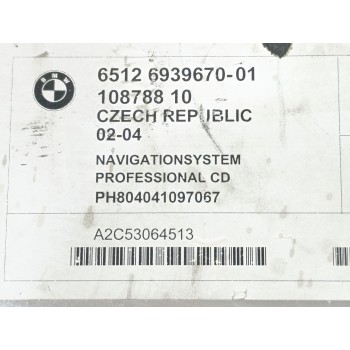 Recambio de sistema audio / radio cd para bmw x3 (e83) 3.0d referencia OEM IAM 6512693967001  