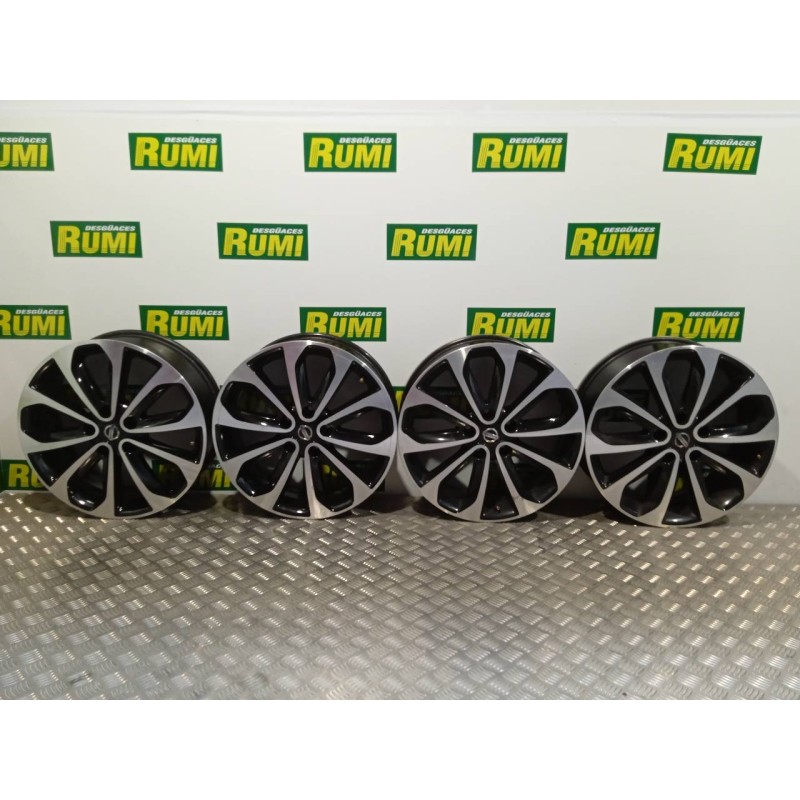 Recambio de juego llantas para nissan qashqai (j10) referencia OEM IAM JD18A 18X6,5J H240 