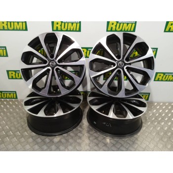 Recambio de juego llantas para nissan qashqai (j10) referencia OEM IAM JD18A 18X6,5J H240 