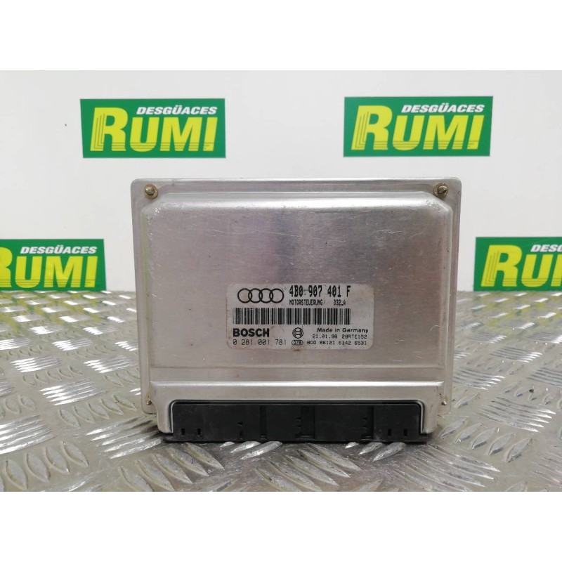 Recambio de centralita motor uce para audi a6 berlina (4b2) 2.5 tdi referencia OEM IAM 4B0907401F 0281001781 