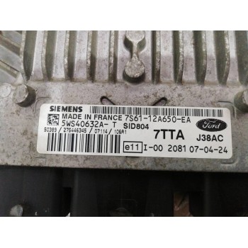 Recambio de centralita motor uce para ford fiesta (cbk) ambiente referencia OEM IAM 7TTAJ38AC 7S6112A650EA 5WS40632AT