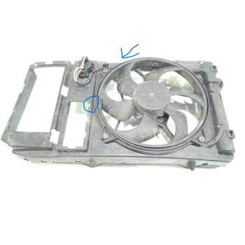 Recambio de electroventilador para citroën berlingo 1.6 hdi 92 sx familiar referencia OEM IAM 1831237016  