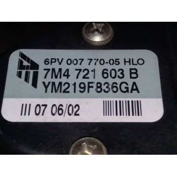 Recambio de potenciometro pedal para ford galaxy (vy) ghia referencia OEM IAM YM219F836GA 7M4721603B 