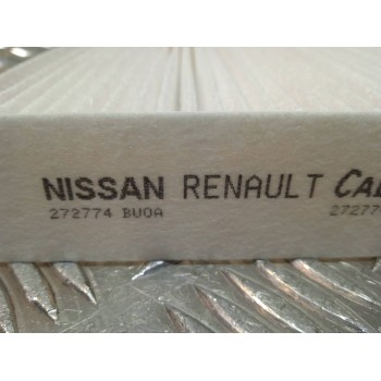 Recambio de filtro carbono activo para nissan qashqai (j11) acenta referencia OEM IAM 272774BU0A  