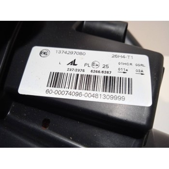 Recambio de faro izquierdo para fiat ducato combi 30 (290) 150 (l1h1) referencia OEM IAM 1374297080  