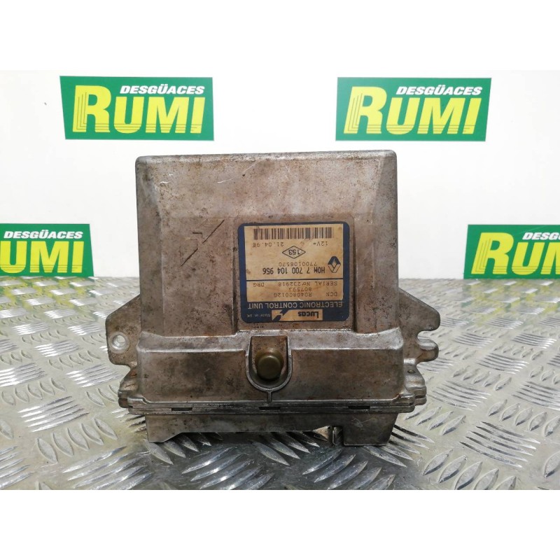 Recambio de centralita motor uce para renault kangoo (f/kc0) alize referencia OEM IAM 7700104956 7700108570 
