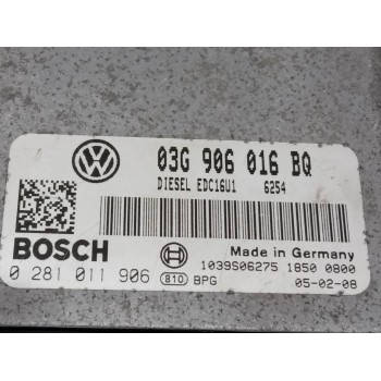 Recambio de centralita motor uce para volkswagen touran (1t1) advance referencia OEM IAM 03G906016BQ  