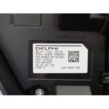 Recambio de pantalla multifuncion para citroën c4 picasso business class referencia OEM IAM 9812720580 96778739XU 96778739XU 980