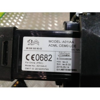 Recambio de pantalla multifuncion para citroën c4 picasso business class referencia OEM IAM 9812720580 96778739XU 96778739XU 980