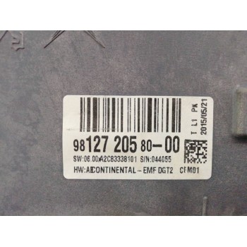 Recambio de pantalla multifuncion para citroën c4 picasso business class referencia OEM IAM 9812720580 96778739XU 96778739XU 980