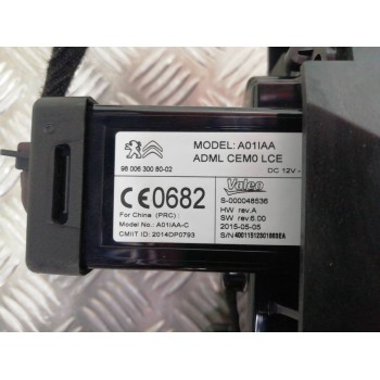 Recambio de pantalla multifuncion para citroën c4 picasso business class referencia OEM IAM 9812720580 96778739XU 96778739XU 980