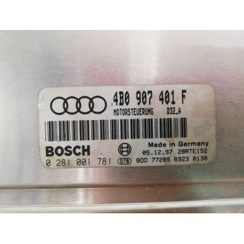 Recambio de centralita motor uce para audi a6 berlina (4b2) 2.5 tdi referencia OEM IAM 4B0907401F 0281001781 
