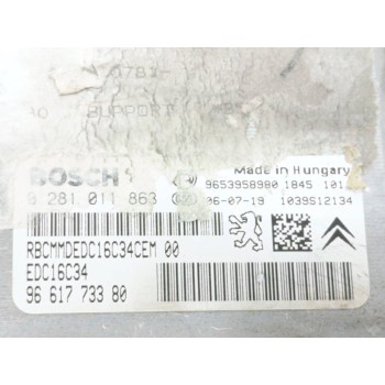 Recambio de centralita motor uce para citroën c4 berlina exclusive referencia OEM IAM 9661773380  