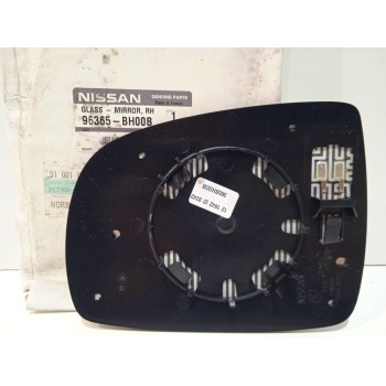 Recambio de cristal retrovisor derecho para nissan note (e11e) acenta referencia OEM IAM 96365BH00B  