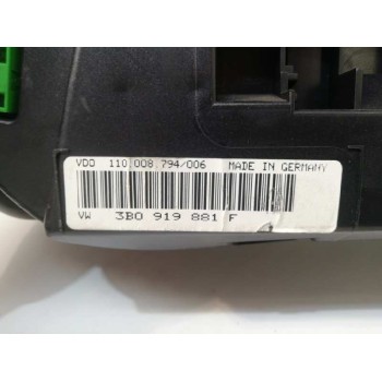 Recambio de cuadro instrumentos para volkswagen passat variant (3b5) comfortline referencia OEM IAM 3B09198815  