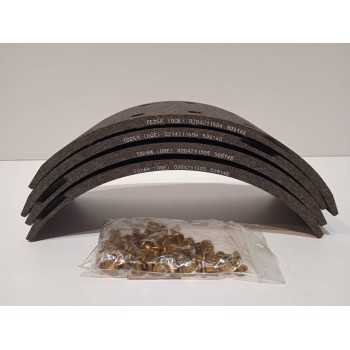 Recambio de zapatas freno traseras para nissan cabstar 01.04 referencia OEM IAM 0204211504 0204211505 
