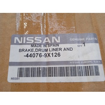 Recambio de zapatas freno traseras para nissan cabstar 01.04 referencia OEM IAM 0204211504 0204211505 