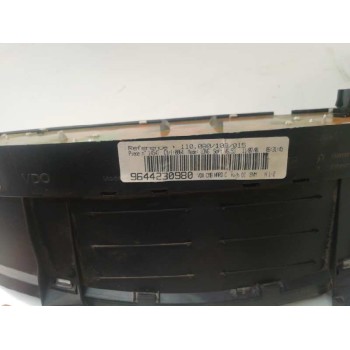 Recambio de cuadro instrumentos para peugeot 406 berlina (s1/s2) srdt referencia OEM IAM 9644230980  