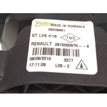 Recambio de faro antiniebla derecho para dacia sandero sl 2019 referencia OEM IAM 89208691 261500097R  