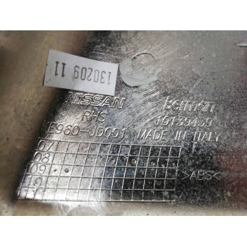 Recambio de carcasa retrovisor derecho para nissan qashqai (j10) referencia OEM IAM KE960JD001  