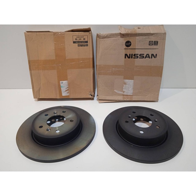 Recambio de disco de freno trasero para nissan qashqai (j11) referencia OEM IAM 432064EA0B  