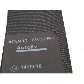 Recambio de cinturon seguridad trasero izquierdo para dacia sandero sl 2019 referencia OEM IAM 888416959R  