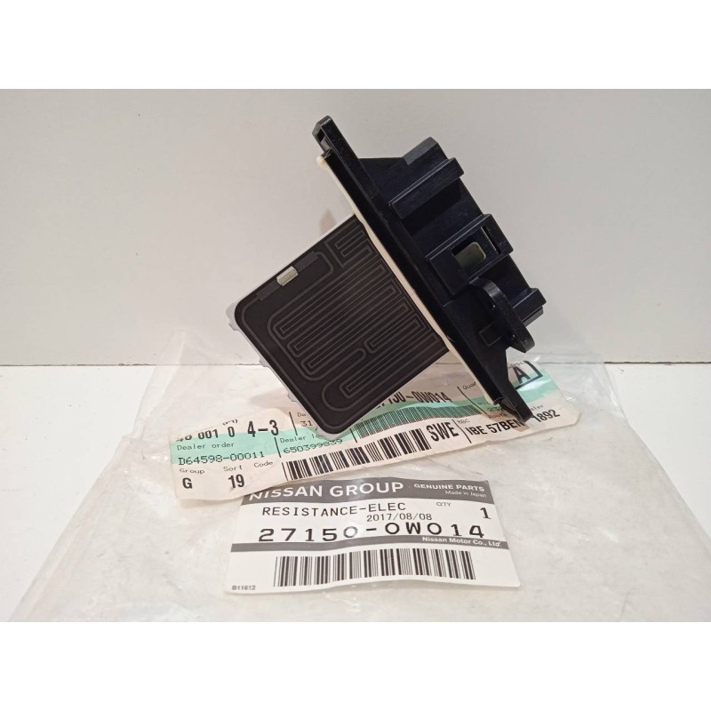 Recambio de resistencia calefaccion para nissan patrol gr (y61) referencia OEM IAM 3T6007630  