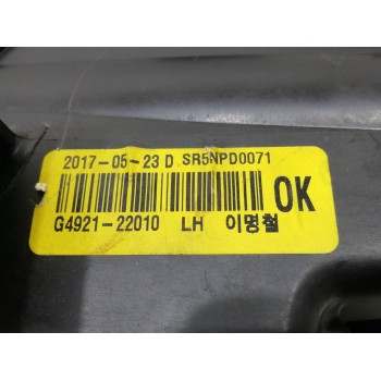 Recambio de faro izquierdo para hyundai i30 (pd) referencia OEM IAM 92101G4020  