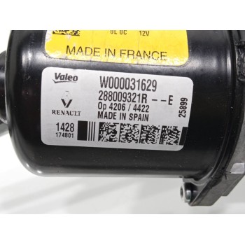 Recambio de motor limpia delantero para dacia sandero sl 2019 referencia OEM IAM 288009321R W000031629  