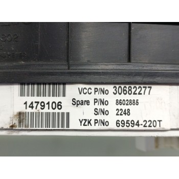 Recambio de cuadro instrumentos para volvo s60 berlina d5 kinetic (136kw) referencia OEM IAM 30682277  
