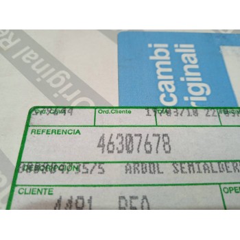 Recambio de transmision delantera derecha para fiat doblo (119) referencia OEM IAM 46307678  