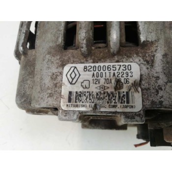 Recambio de alternador para renault clio ii fase i (b/cbo) 1.2 referencia OEM IAM 8200065730 A001TA2293 A001TA2293 