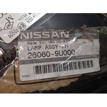 Recambio de faro izquierdo para nissan note (e11e) referencia OEM IAM 260609U000  