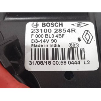 Recambio de alternador para dacia sandero sl 2019 referencia OEM IAM 231002854R  