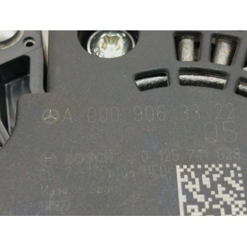 Recambio de alternador para mercedes-benz clase a (w176) a 200 cdi blueefficiency (176.001) referencia OEM IAM A0009063322  